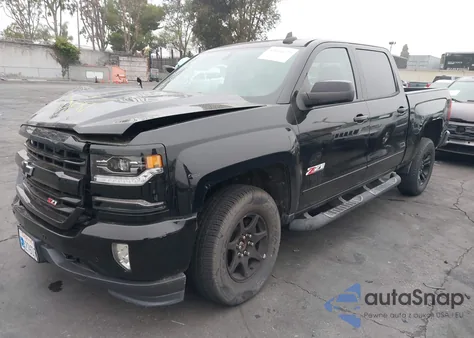 2017 Chevrolet Silverado 1500 2Lz из США, поврежденный, VIN 3GCUKSECXHG124794